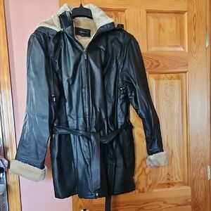 Elliana New York Leather Coat